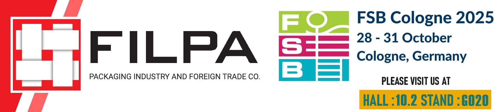 FILPA at FSB Cologne 2025 – Hall 10.2, Stand G020